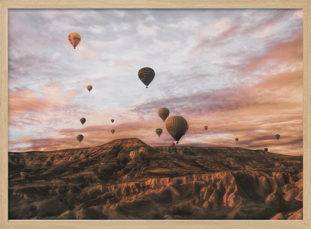 Cappodocië Heteluchtballon | Poster