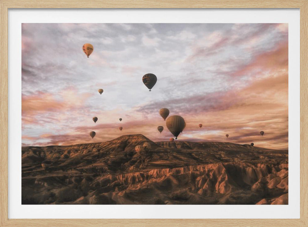 Cappodocië Heteluchtballon | Poster