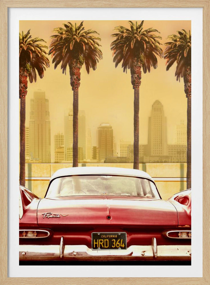 PLYMOUTH SAVOY MET PALMEN | Poster