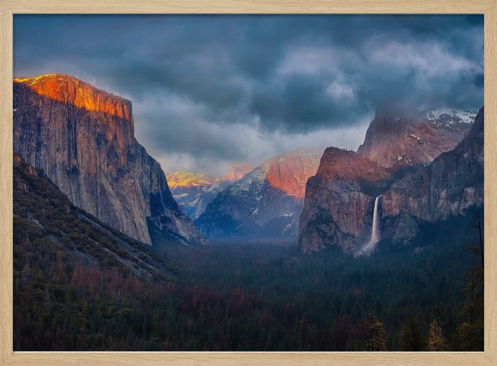 De Yin en Yang van Yosemite | Poster