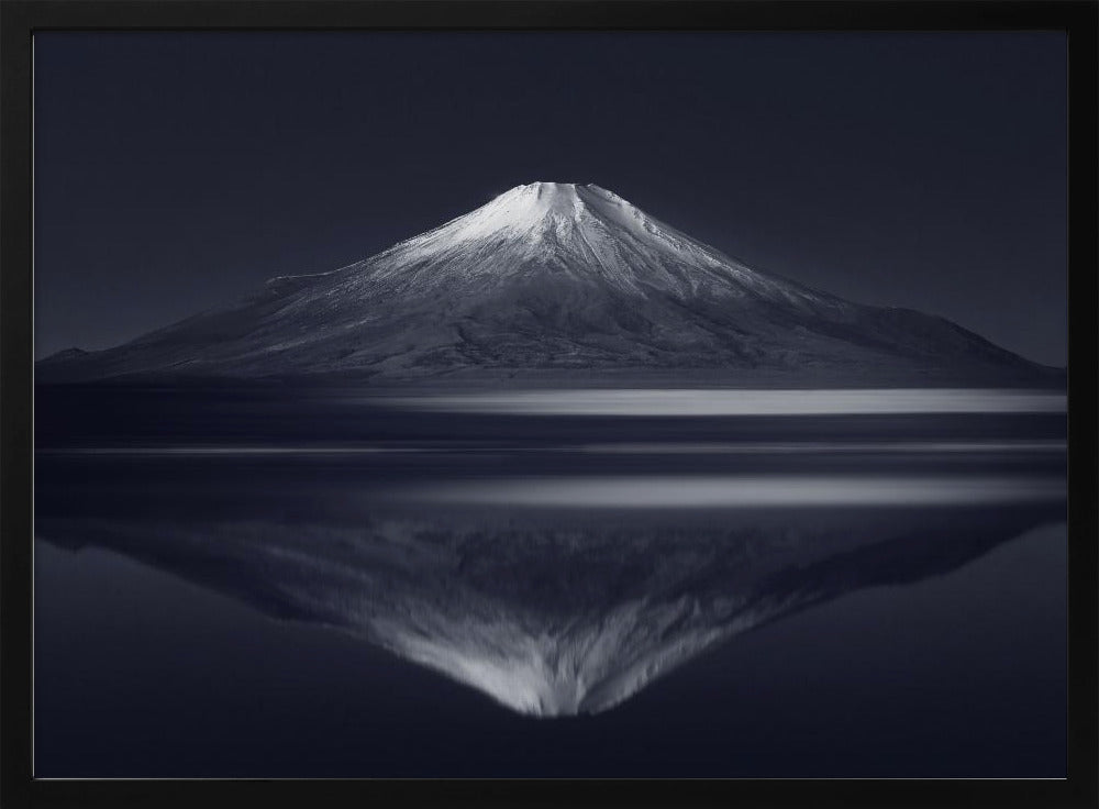 Weerspiegeling berg Fuji | Poster
