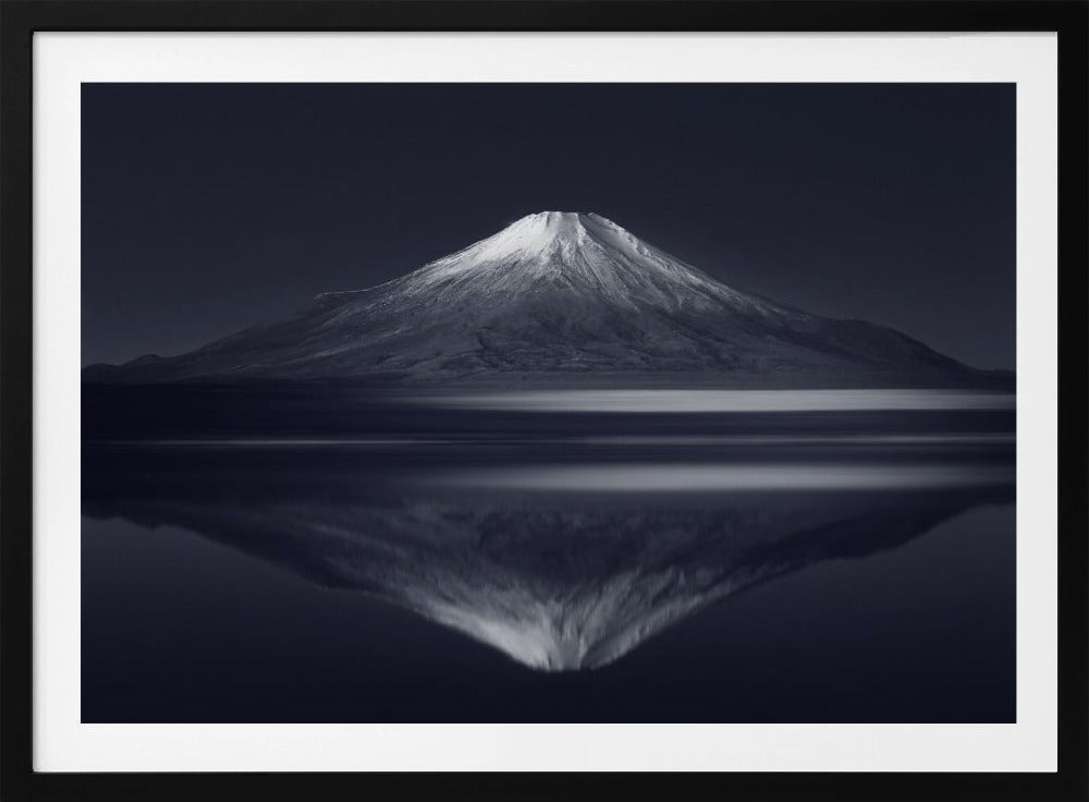 Weerspiegeling berg Fuji | Poster