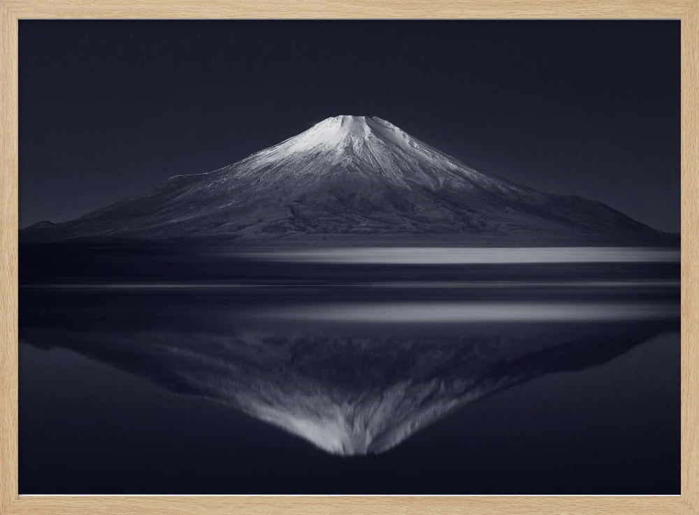 Weerspiegeling berg Fuji | Poster