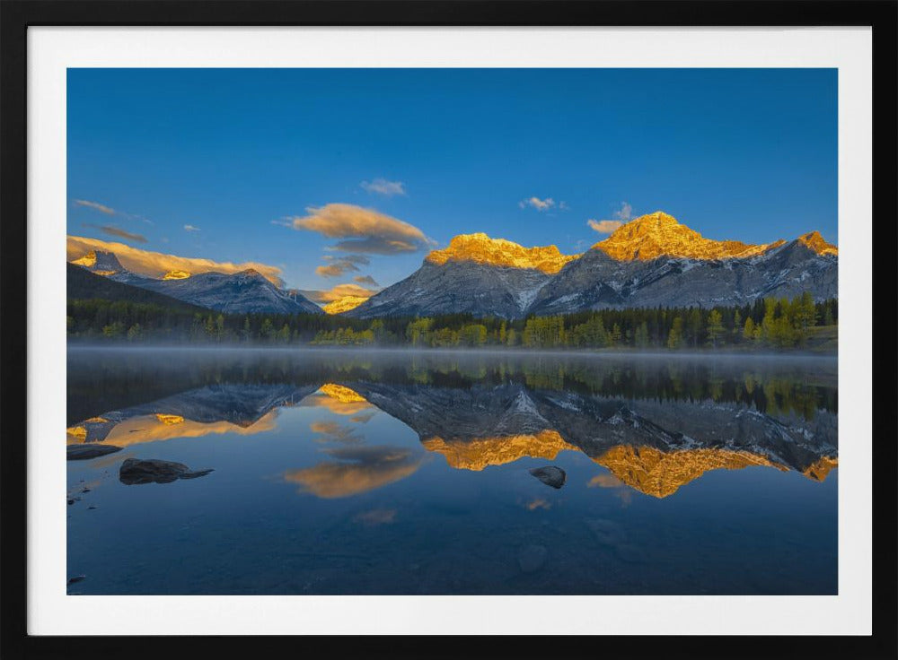 Een perfecte ochtend in de Canadese Rockies | Poster