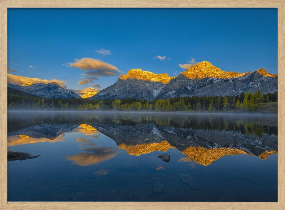 Een perfecte ochtend in de Canadese Rockies | Poster