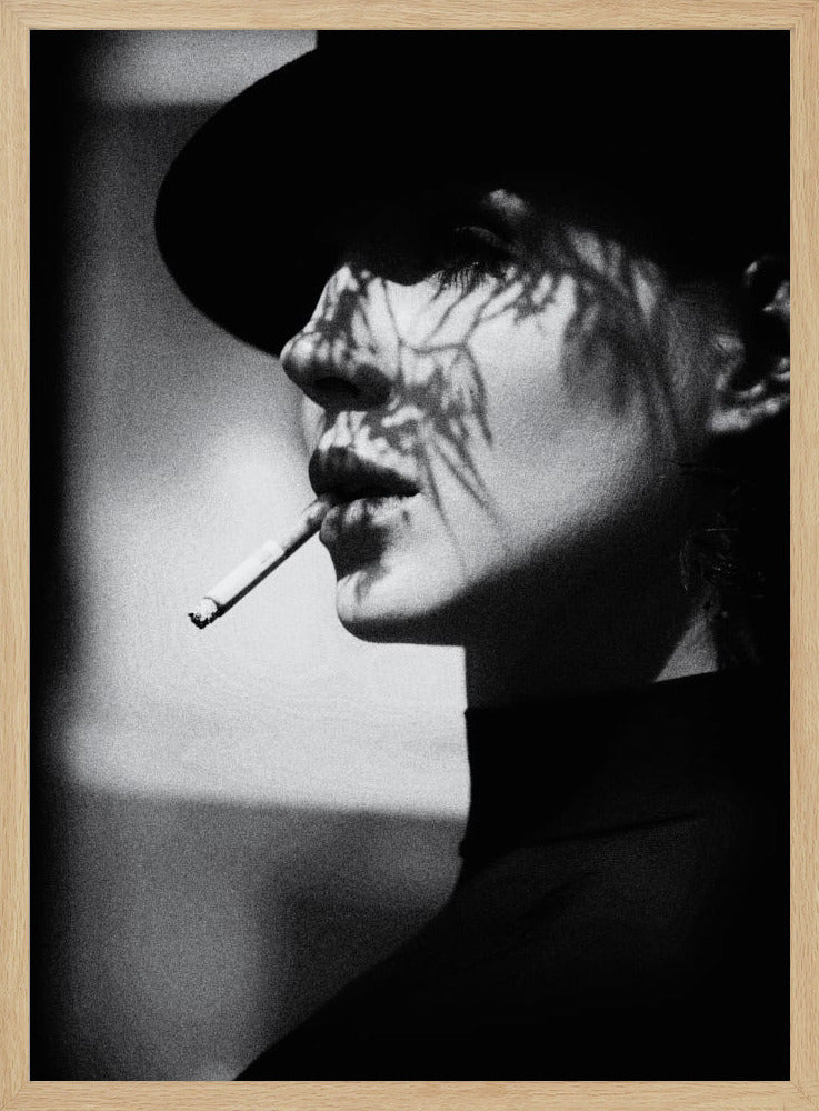 dame in het zwart | Poster