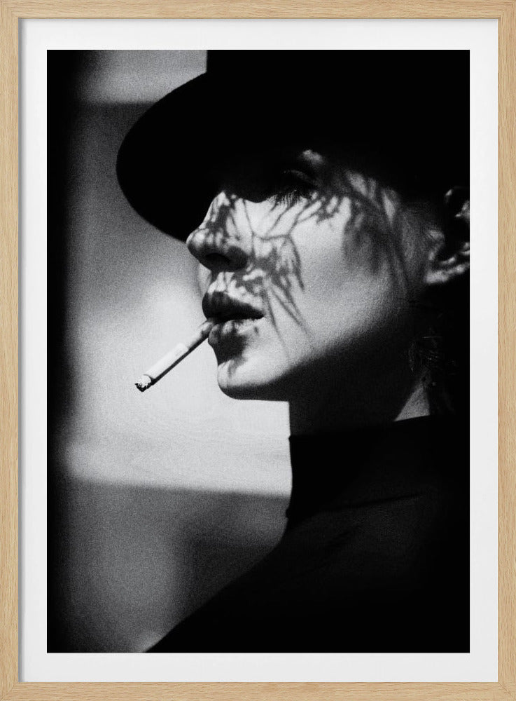 dame in het zwart | Poster
