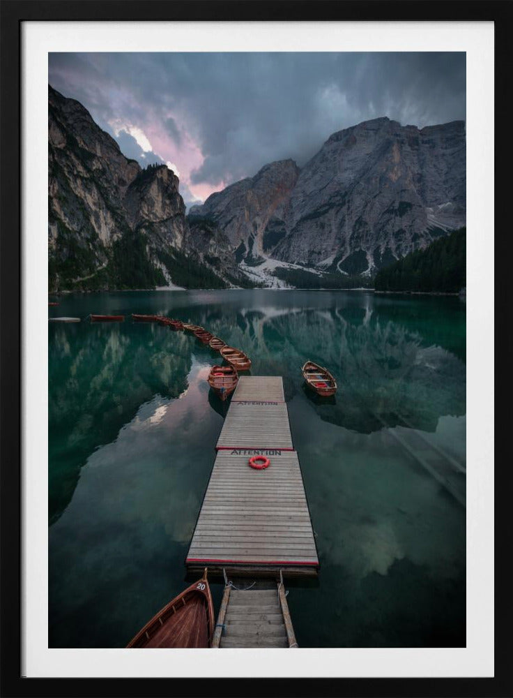 Braies-reflecties | Poster