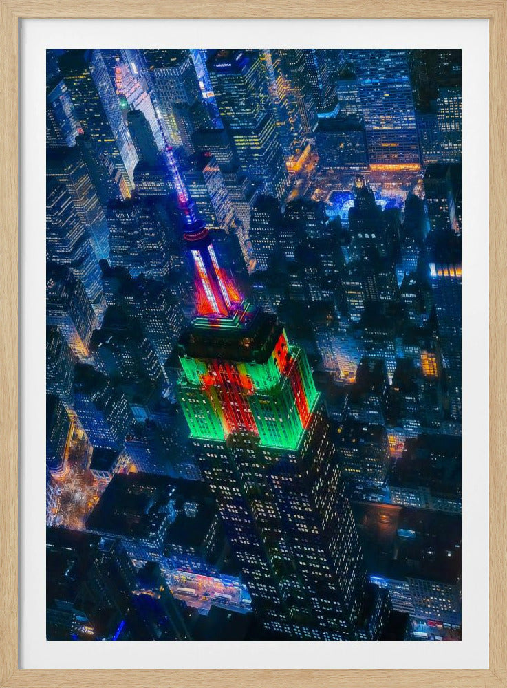 Vliegend NYC | Poster