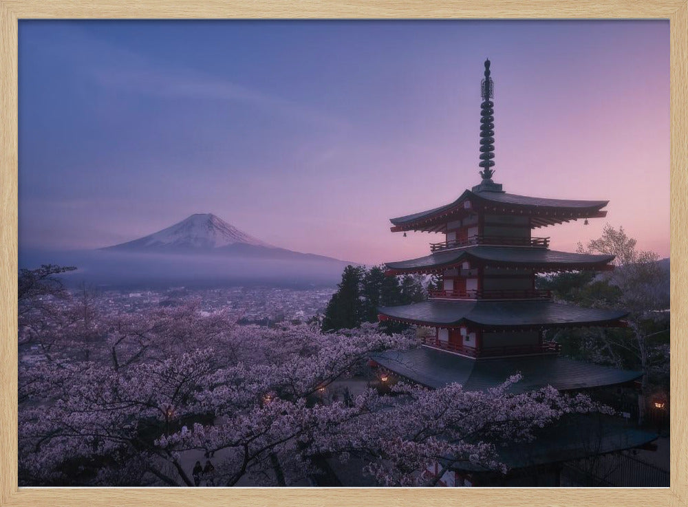 Berg Fuji Sakura | Poster
