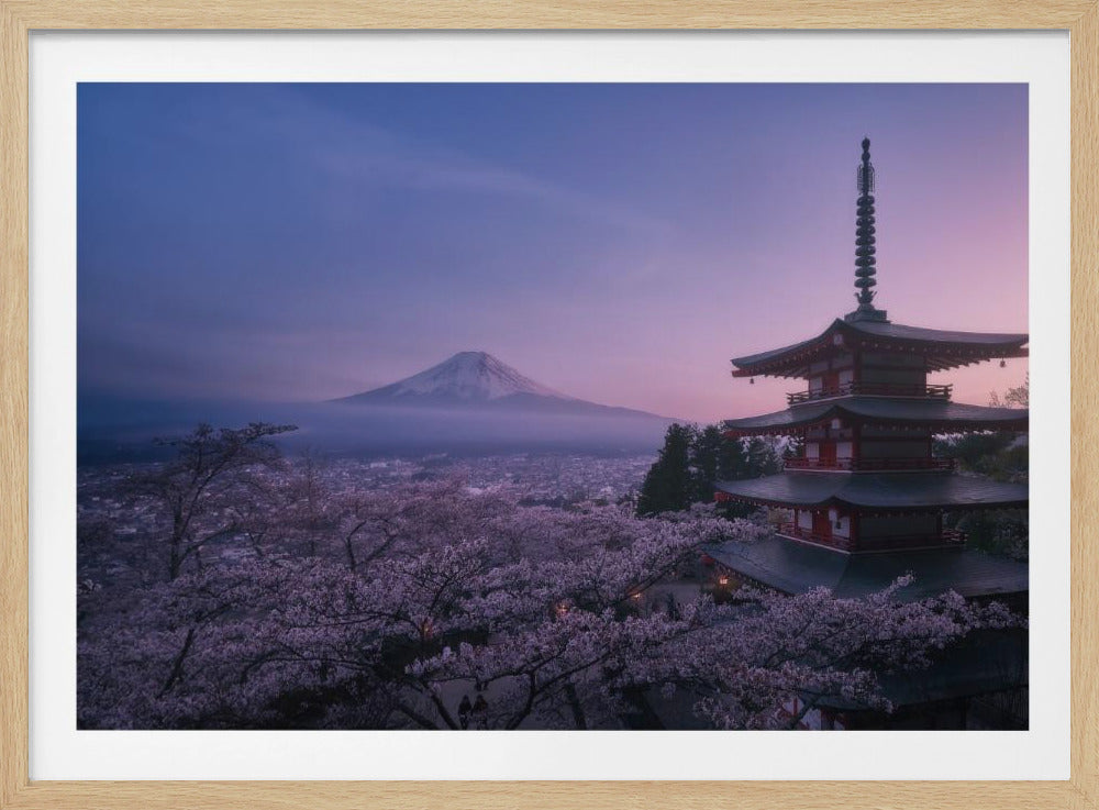 Berg Fuji Sakura | Poster