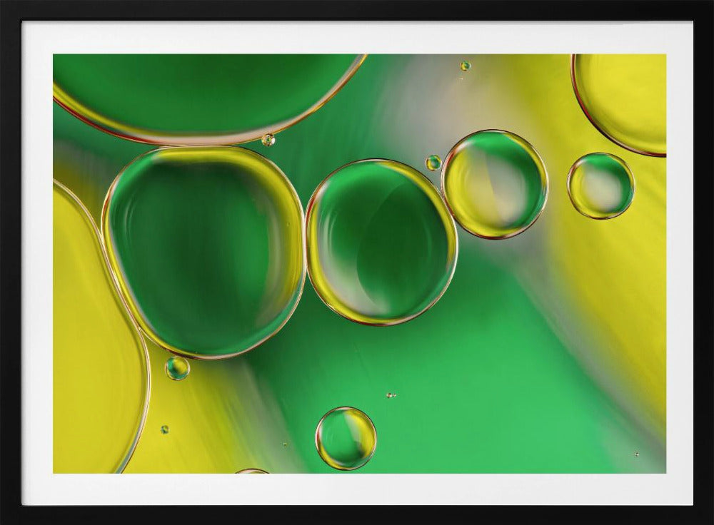 Olie en water | Poster