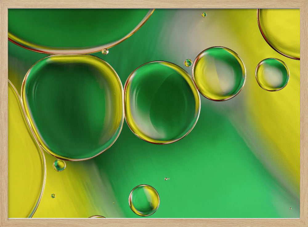 Olie en water | Poster