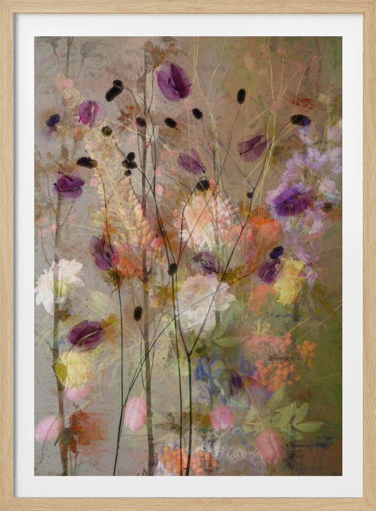 Schilderachtige bloemen | Poster
