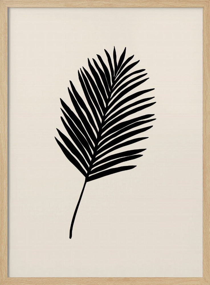 Zwarte Palm | Poster