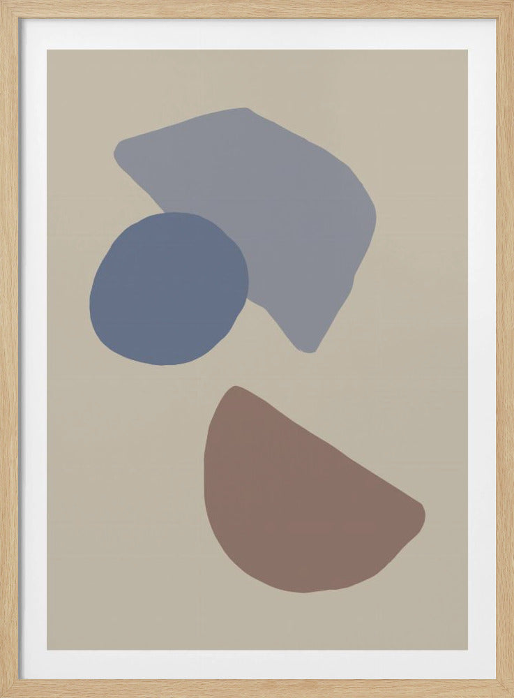 Organische vormen 04 | Poster