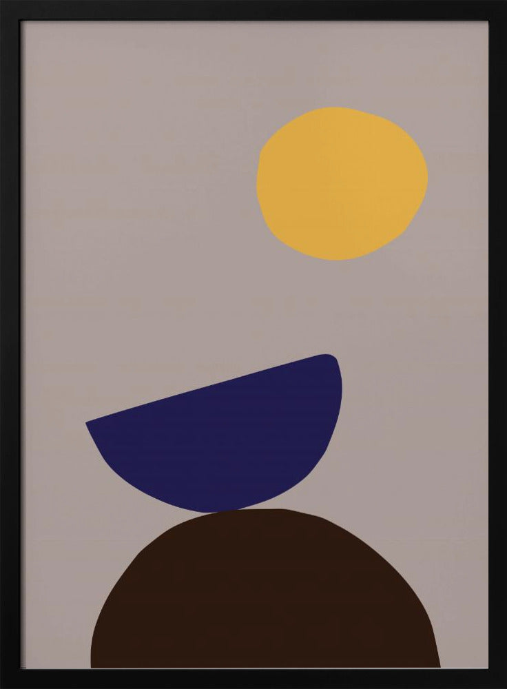 Organische vormen 07 | Poster