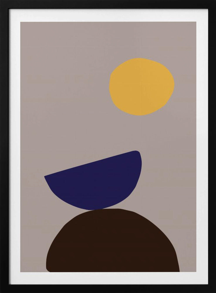 Organische vormen 07 | Poster