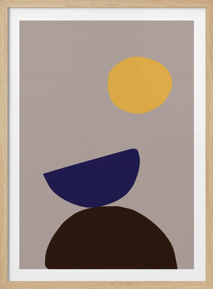 Organische vormen 07 | Poster