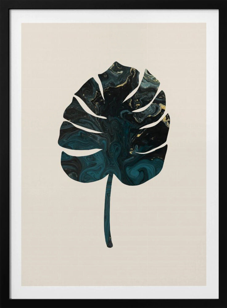 Monstera Marmergroen | Poster