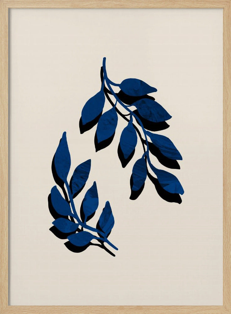 Blauwe Takjespenseel | Poster
