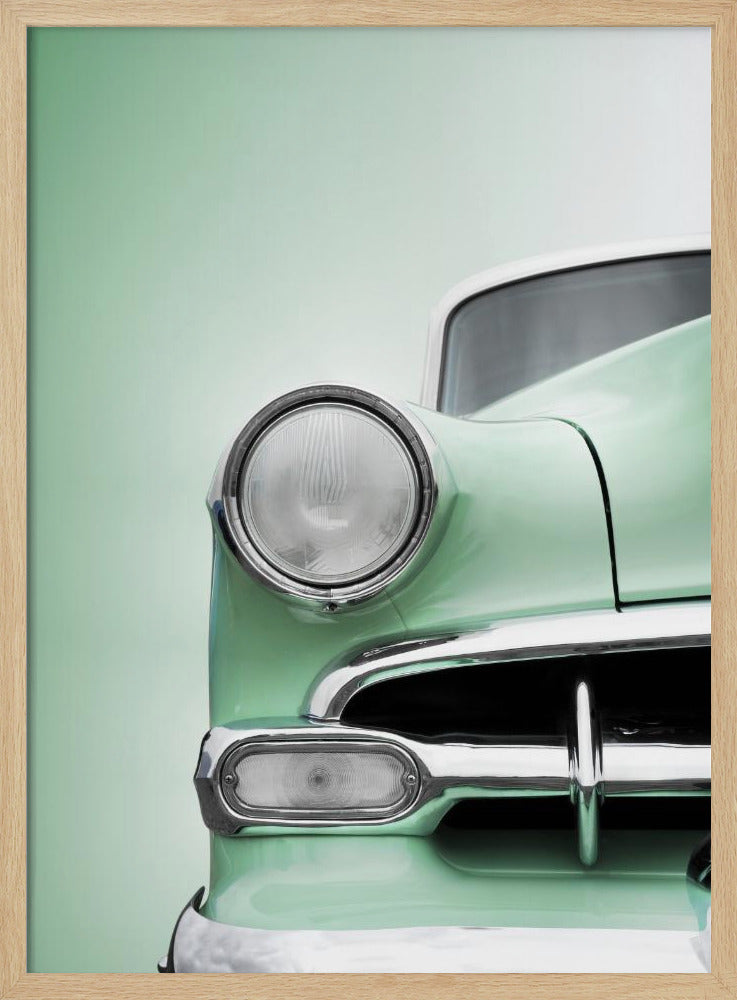 Amerikaanse klassieke auto 1954 Bel Air Powerglide | Poster