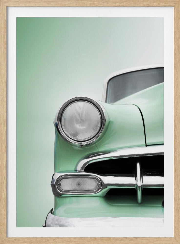Amerikaanse klassieke auto 1954 Bel Air Powerglide | Poster