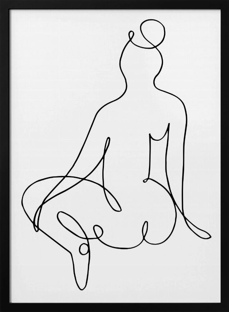Naakte rug | Poster