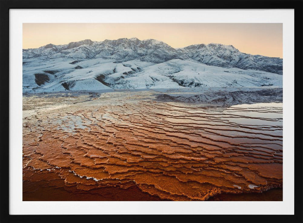 Badab-e Surt-textuur | Poster