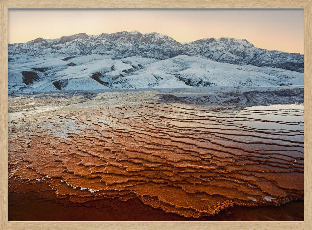 Badab-e Surt-textuur | Poster
