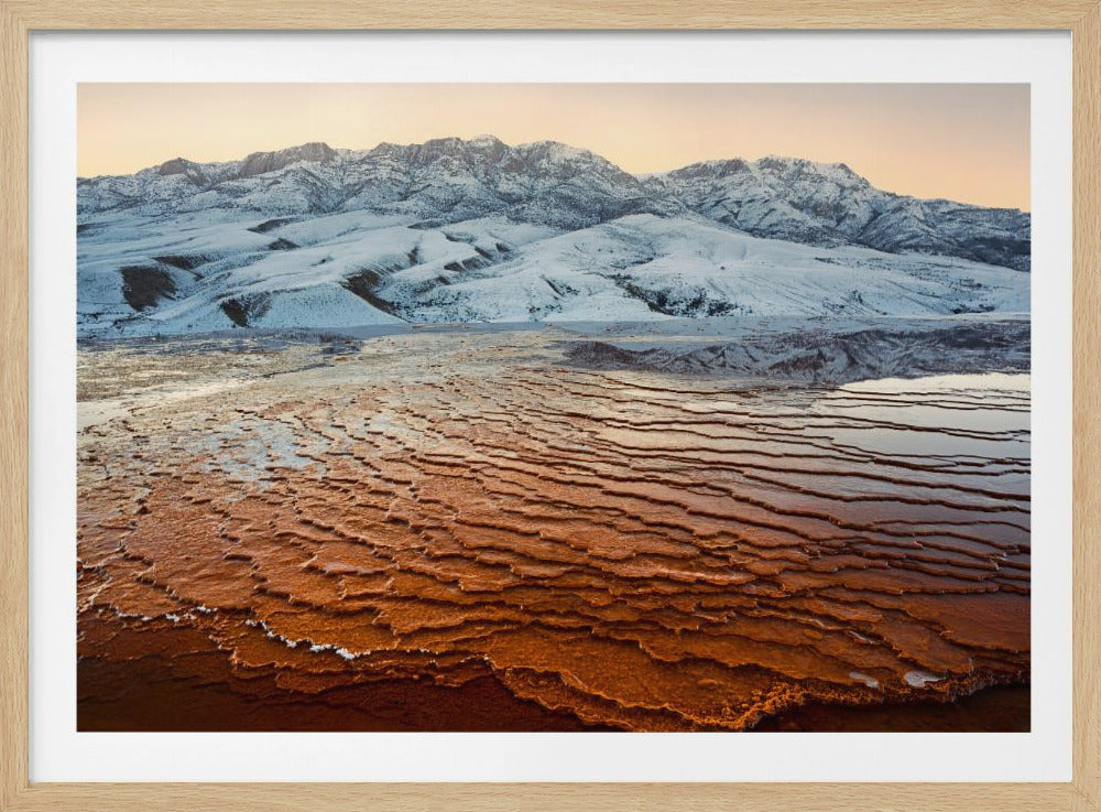 Badab-e Surt-textuur | Poster