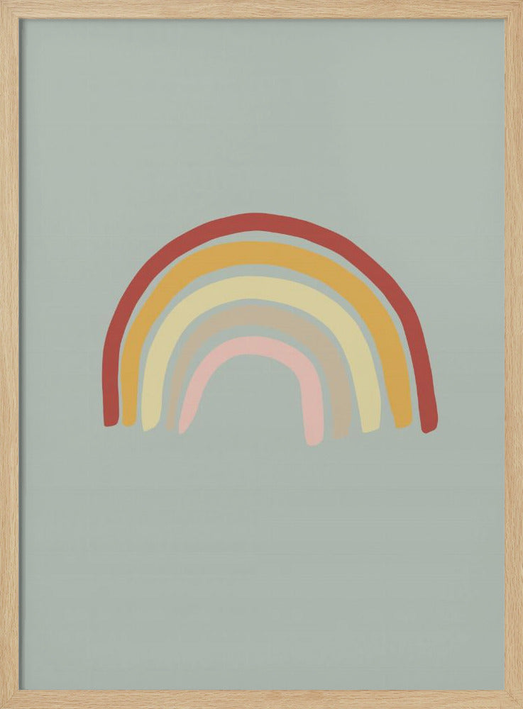 Regenbooggroen | Poster