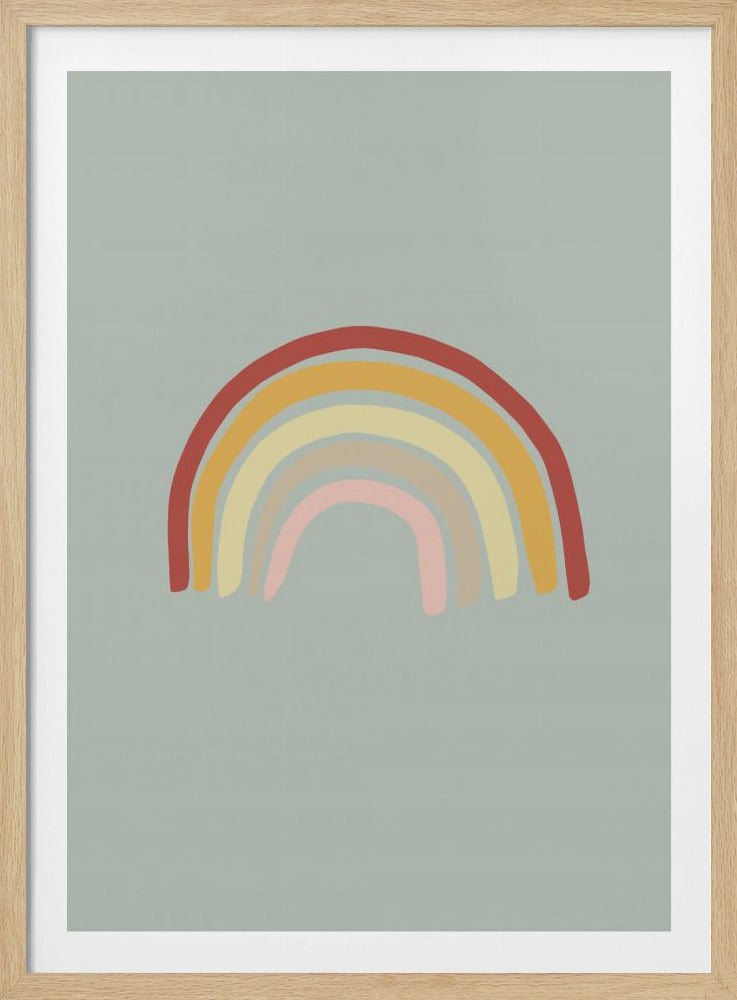 Regenbooggroen | Poster