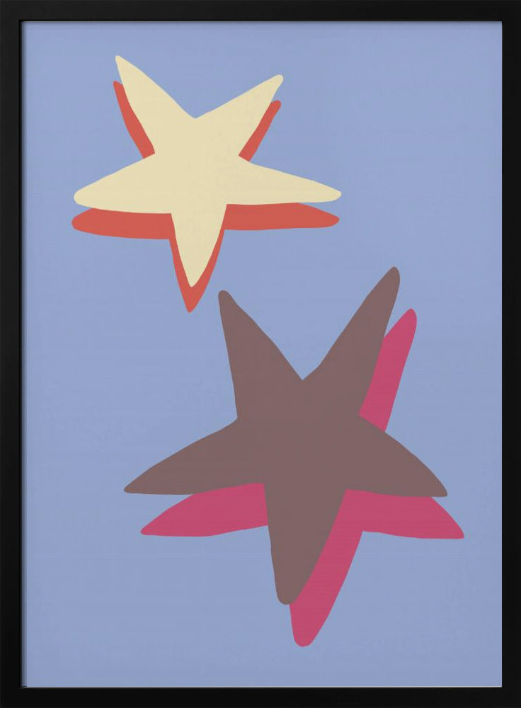 Blauwe Ster | Poster
