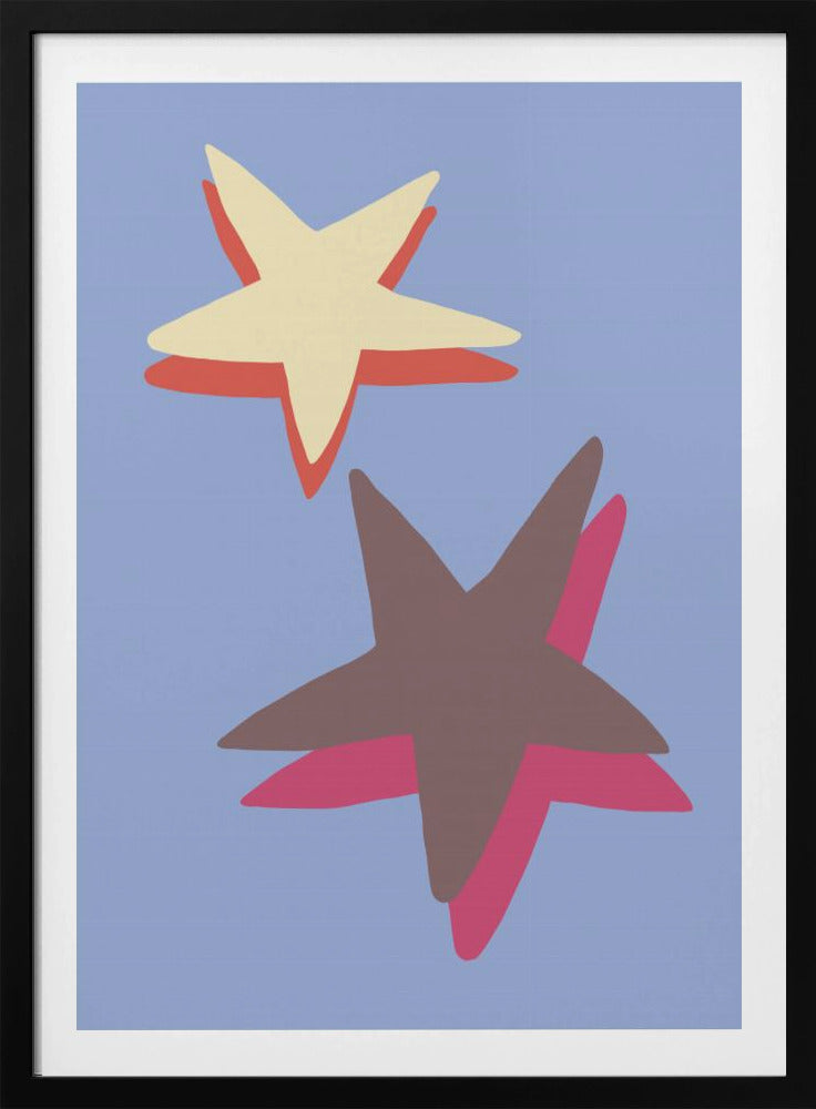 Blauwe Ster | Poster