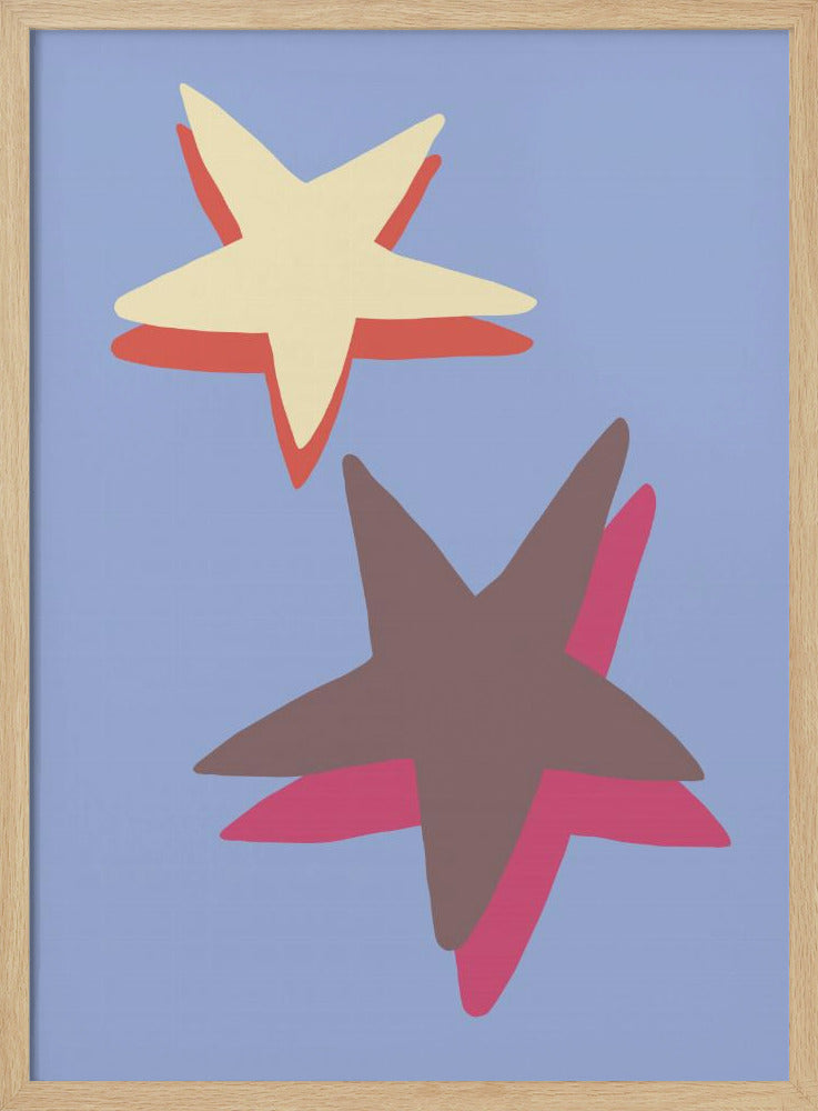 Blauwe Ster | Poster