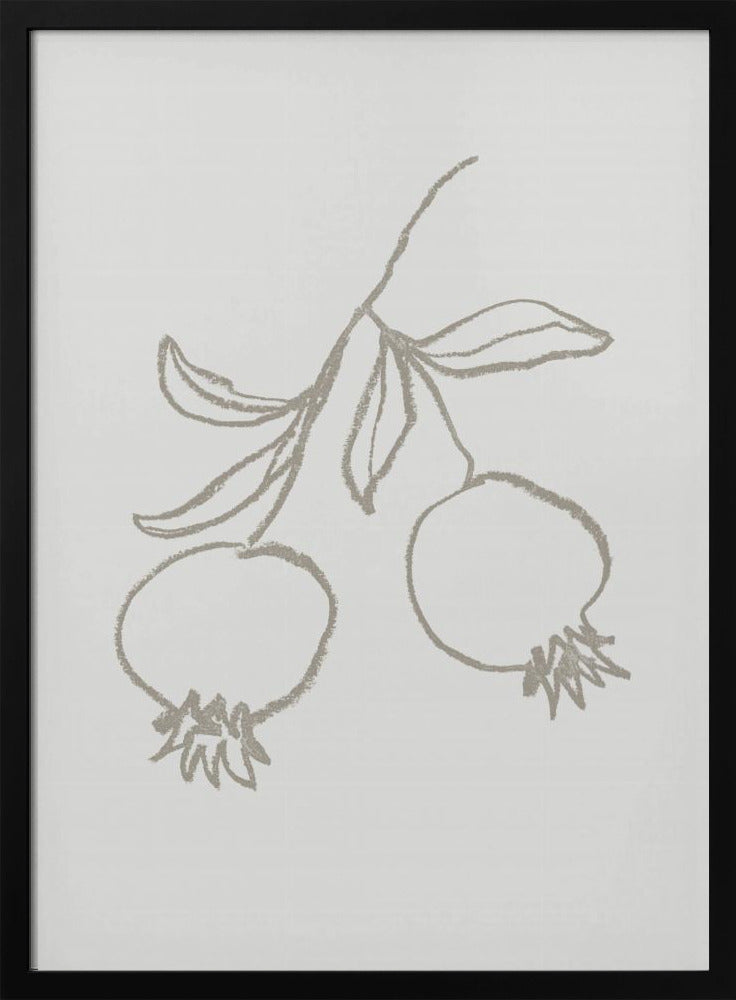 Pomegranate Green | Poster