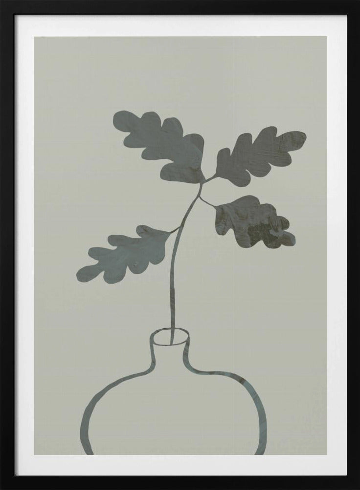 Groene Eikenplant | Poster