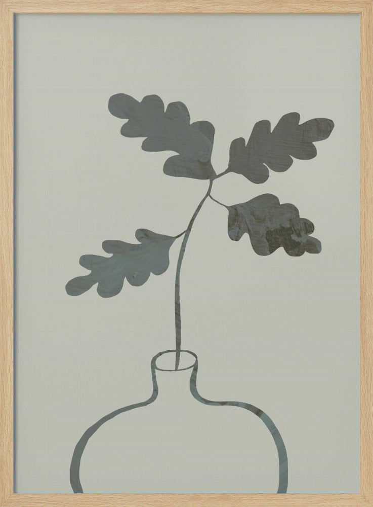 Groene Eikenplant | Poster