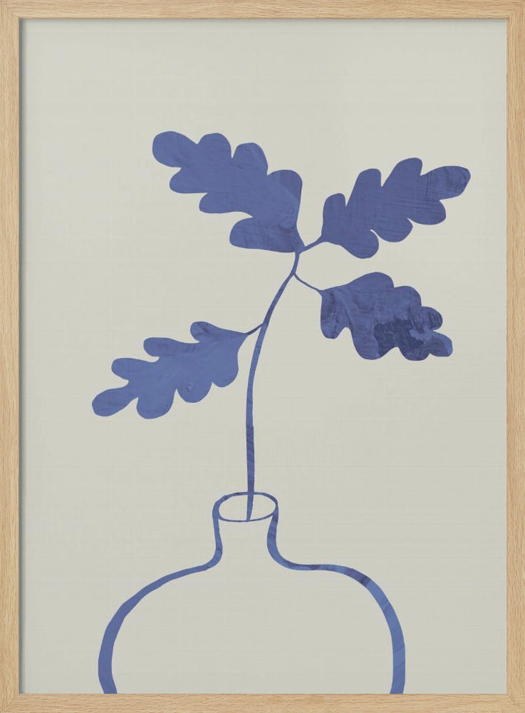 Blauwe eik | Poster