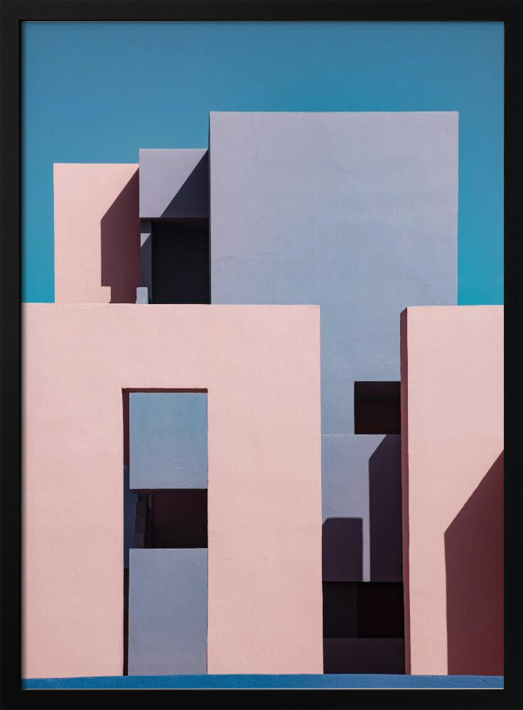Muurschildering Rood #1 | Poster