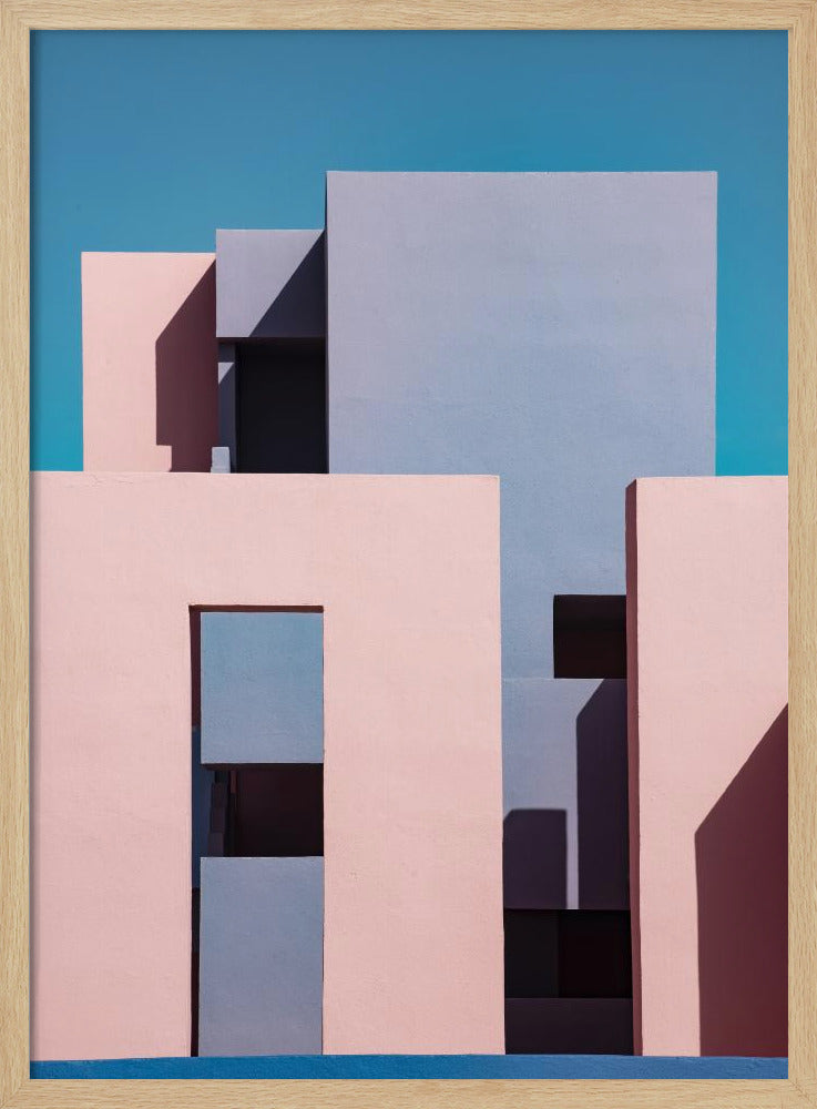 Muurschildering Rood #1 | Poster