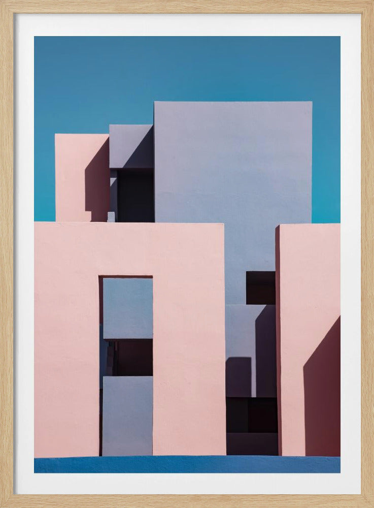 Muurschildering Rood #1 | Poster