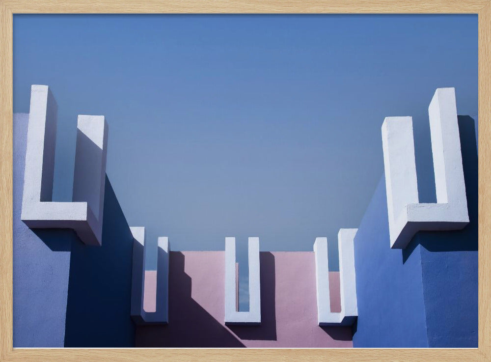 Muurschildering Rood #5 | Poster