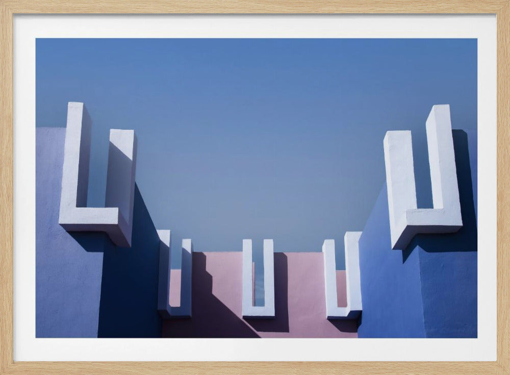 Muurschildering Rood #5 | Poster
