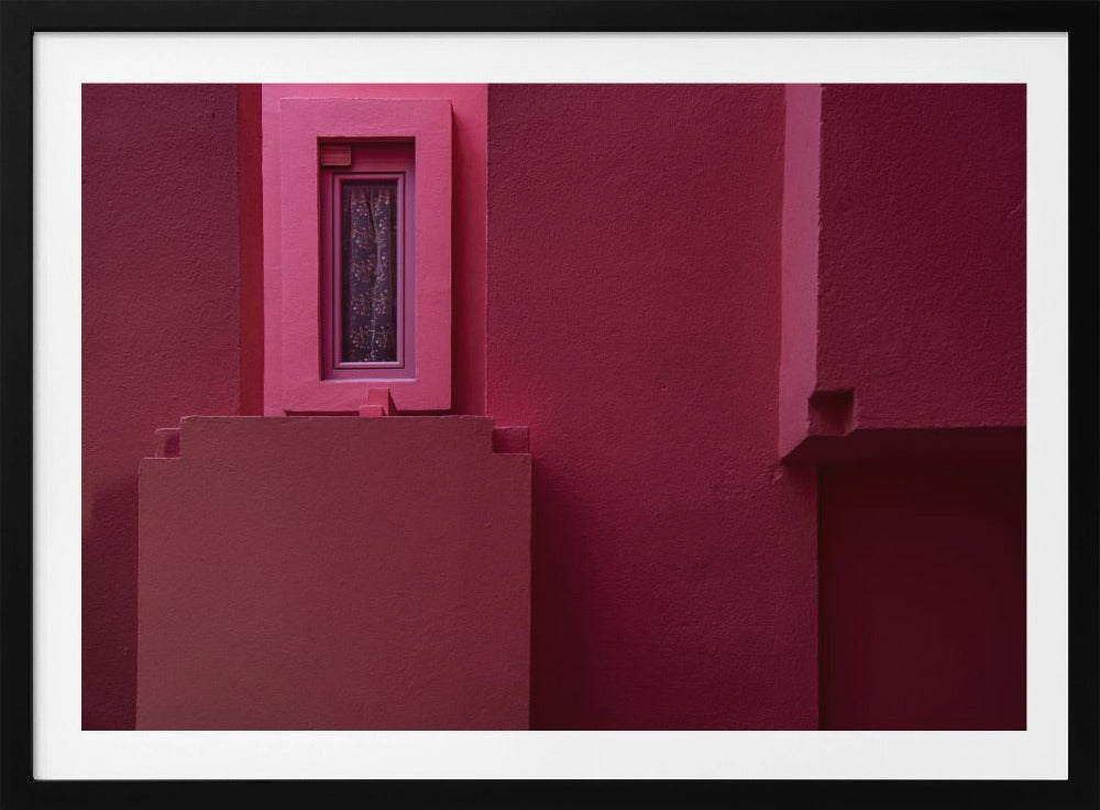 Muurschildering Rood #13 | Poster