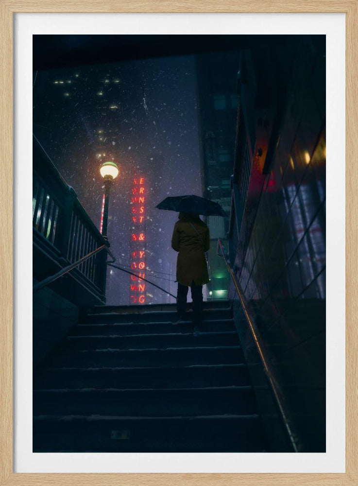 Uitstappen naar de storm | Poster
