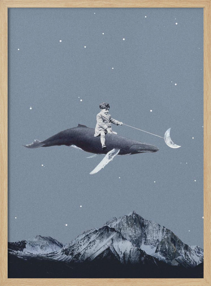 Richt op de maan | Poster