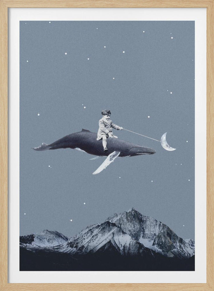 Richt op de maan | Poster