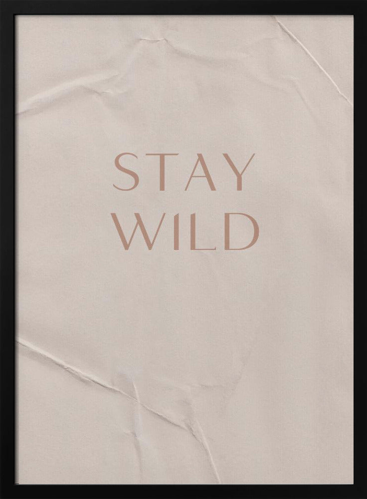 Blijf Wild | Poster